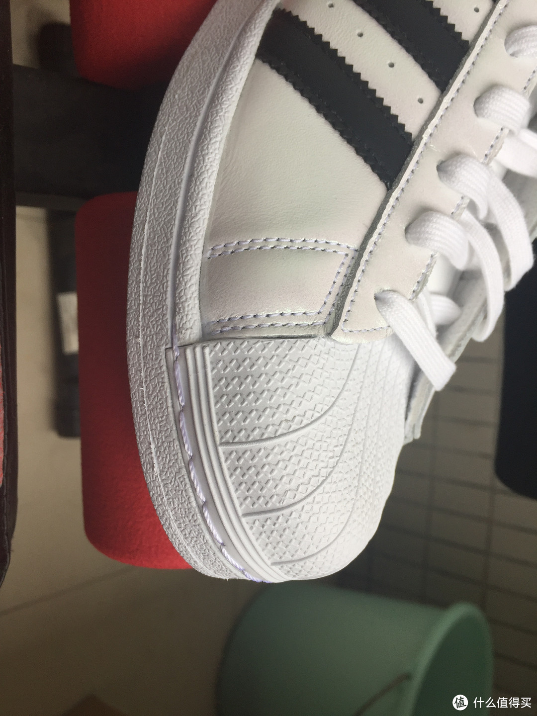 年轻人的第一次"闲值"剁手—adidas 阿迪达斯 superstar S75873 开箱