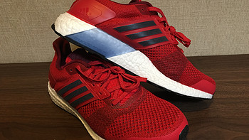 Adidas 阿迪达斯 ultre boost st秋冬款 射线红 跑鞋 开箱