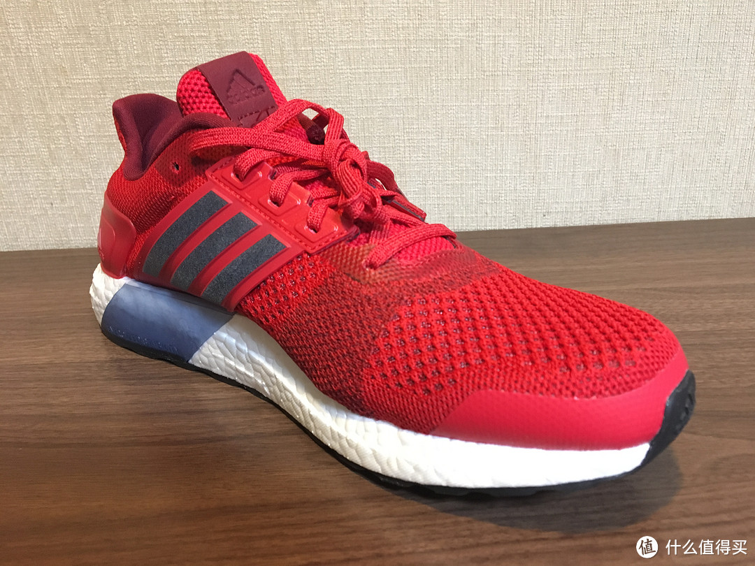 Adidas 阿迪达斯 ultre boost st秋冬款 射线红 跑鞋 开箱