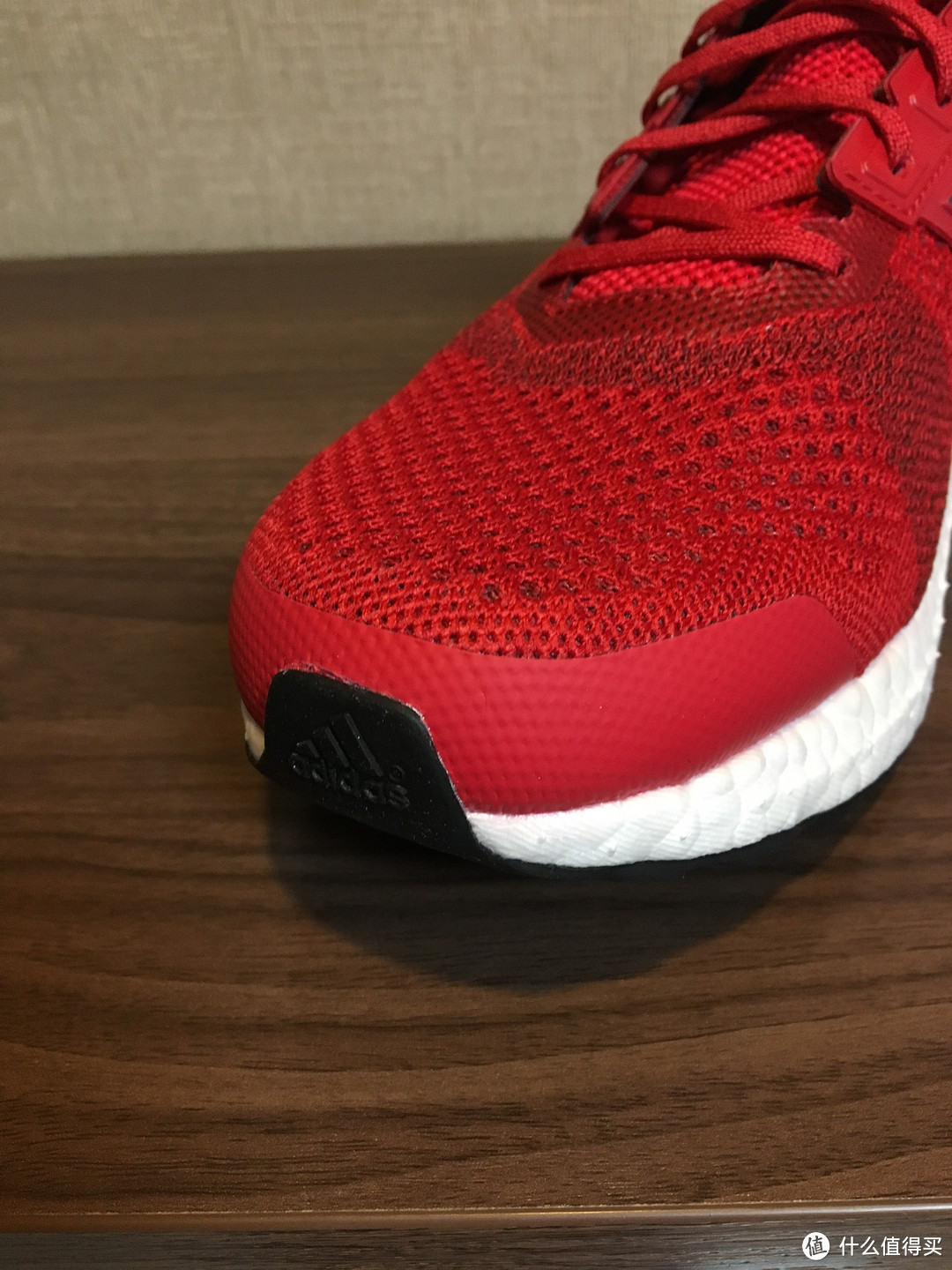 Adidas 阿迪达斯 ultre boost st秋冬款 射线红 跑鞋 开箱