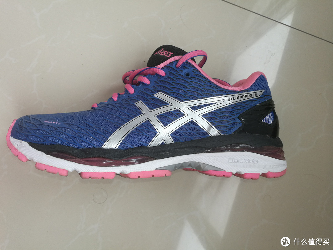 Asics gel-nimbus 18 新入手  跑起来