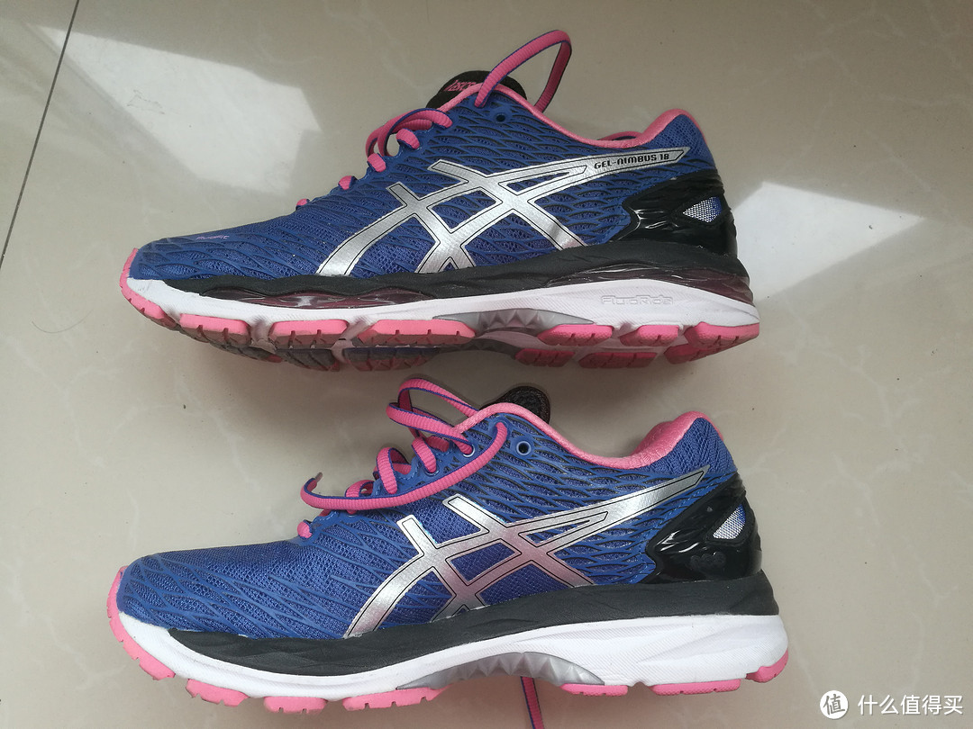 Asics gel-nimbus 18 新入手  跑起来