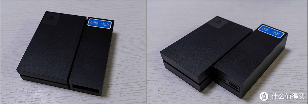 ↑小黑盒有个机关，可以将输出到vr设备的HDMI线进行隐藏处理