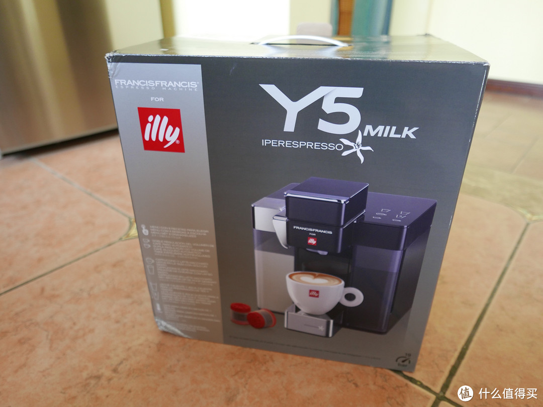 illy Y5 MILK 全自动 touch 胶囊咖啡机 开箱