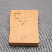 Aukey三合一手机外挂镜头外观展示(镜片|夹具)