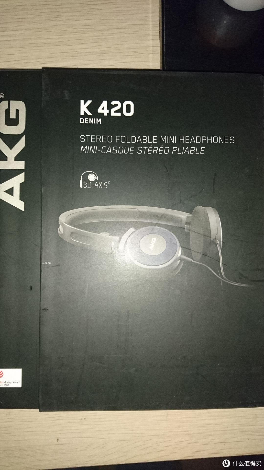 #中奖秀#原创新人# AKG 爱科技 K420 开放式头戴 便携耳机
