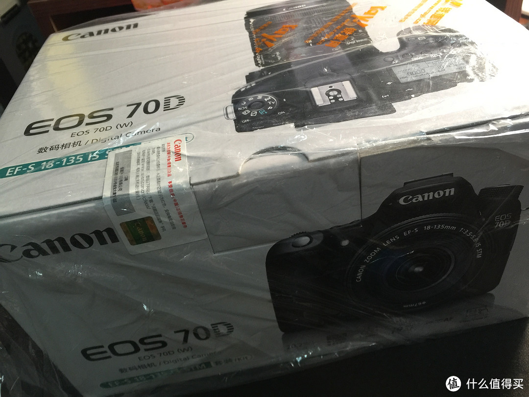 人生中的第一台相机：Canon 佳能 70D 单反套机 开箱