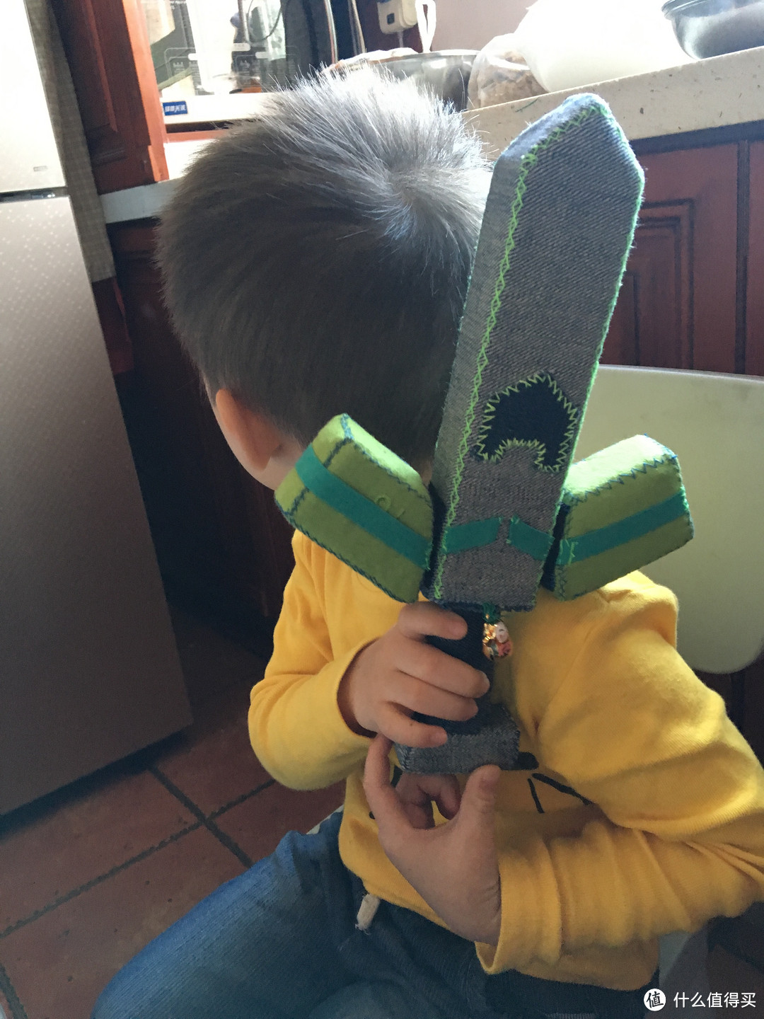 #原创新人# 第一次给孩子做把玩具剑
