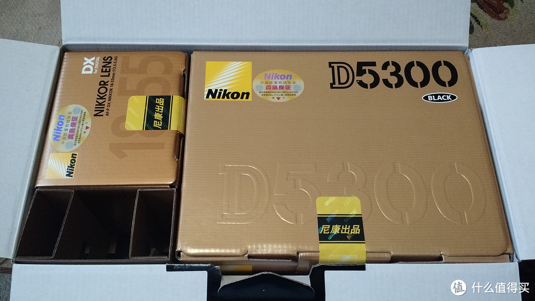 价格触底，想剁就剁：Nikon 尼康 D5300 18-55Kit 套机 网购开箱