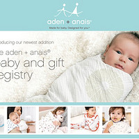 新生儿必备品 篇一：Aden by aden+anais 婴儿多功能包巾