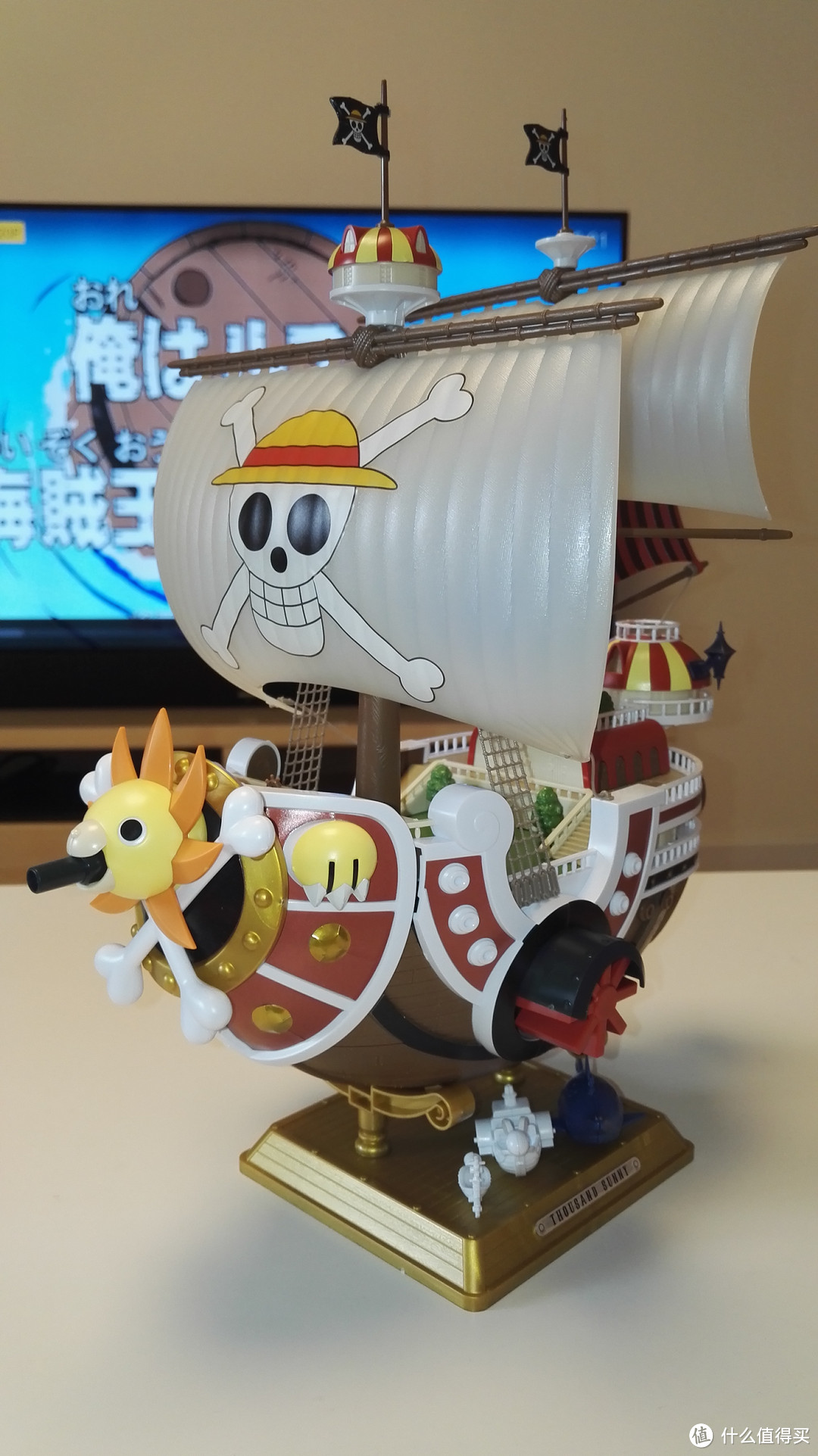 手残星人新入坑：BANDAI 万代 海贼王 Thousand-Sunny 号 拼装模型