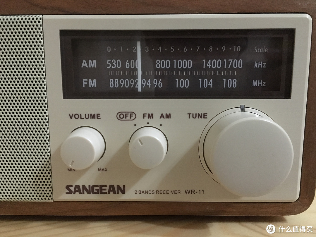 岁月的声音 SANGEAN 山进 WR-11 经典台式二波段收音机