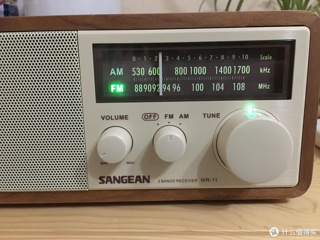 岁月的声音 SANGEAN 山进 WR-11 经典台式二波段收音机