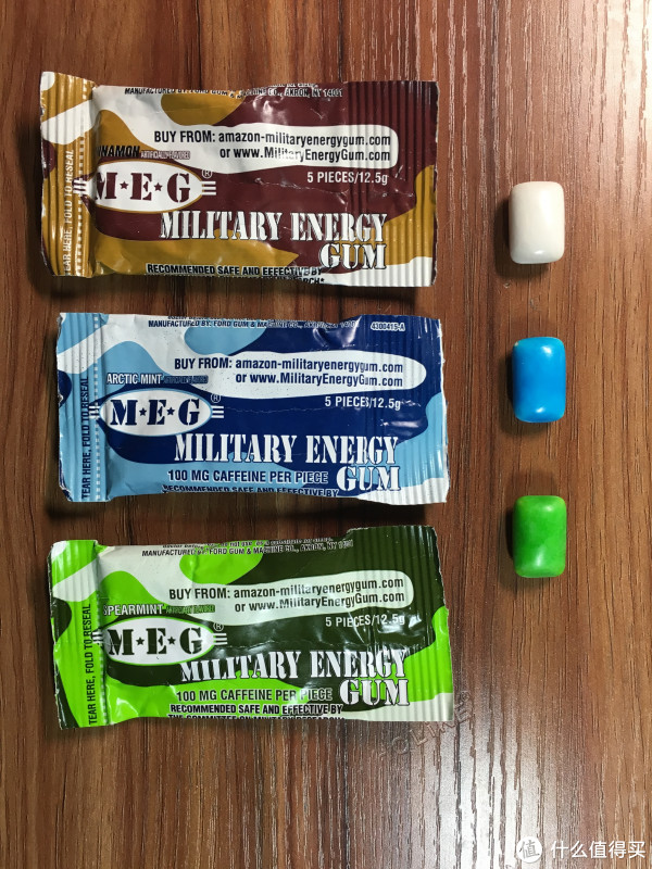 military energy gum 口香糖 开箱