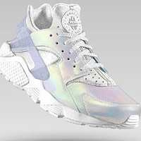 NIKEiD 定制——Nike 耐克 Air Huarache Premium iD 女子运动鞋 开箱