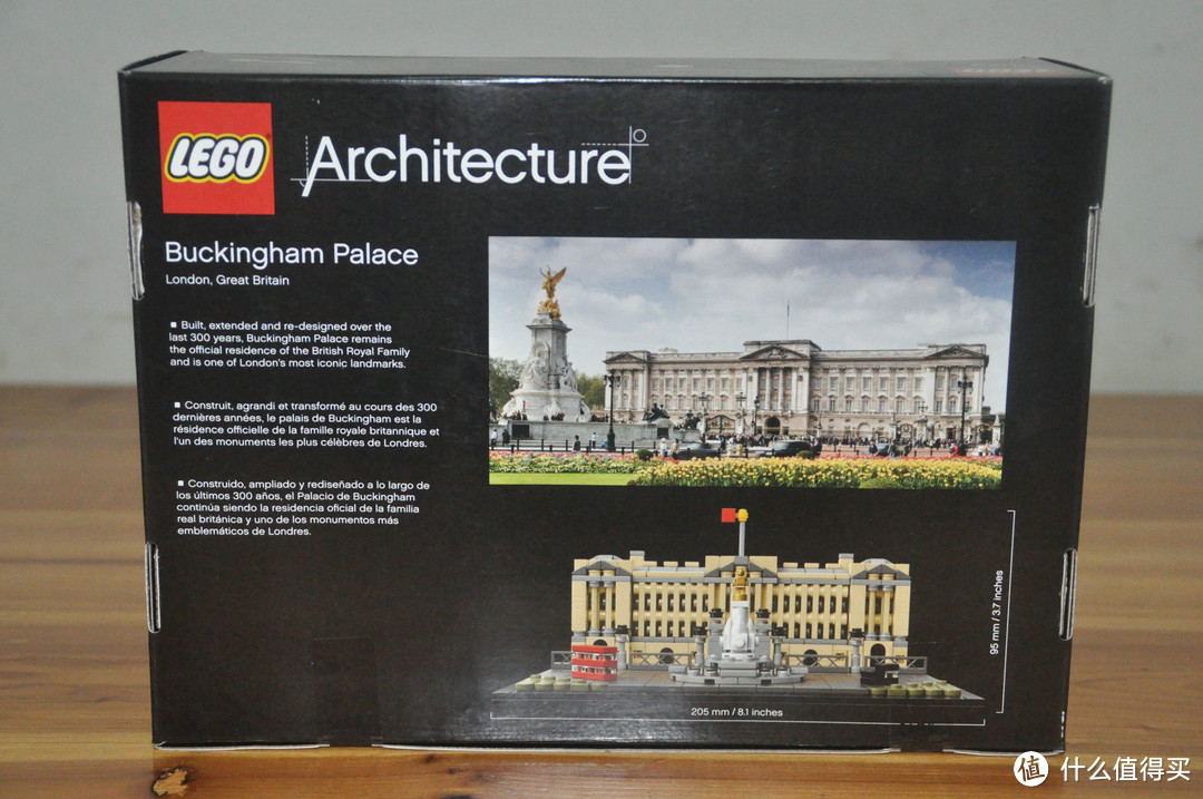 LEGO 乐高 Architecture 21029 Buckingham Palace 白金汉宫