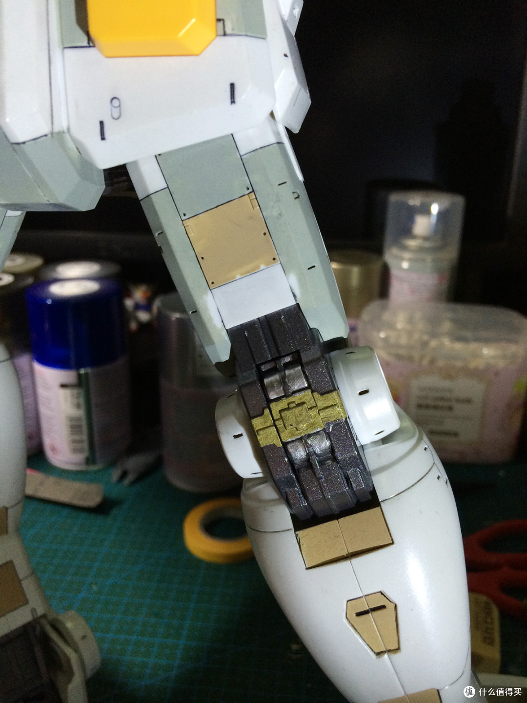 #本站首晒# 我的高达入坑之路——MEGA SIZE 1/48元祖高达上色记