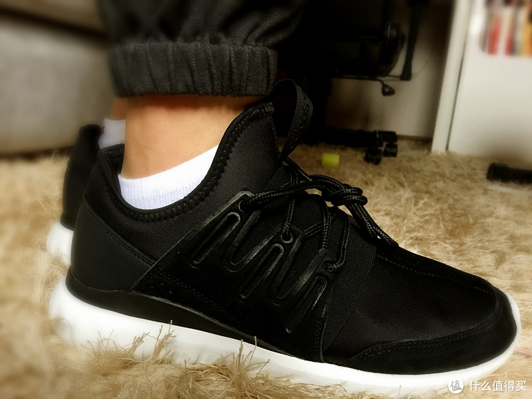 前人爆料，后人晒单：adidas 阿迪达斯 Tubular Radial 开箱评测