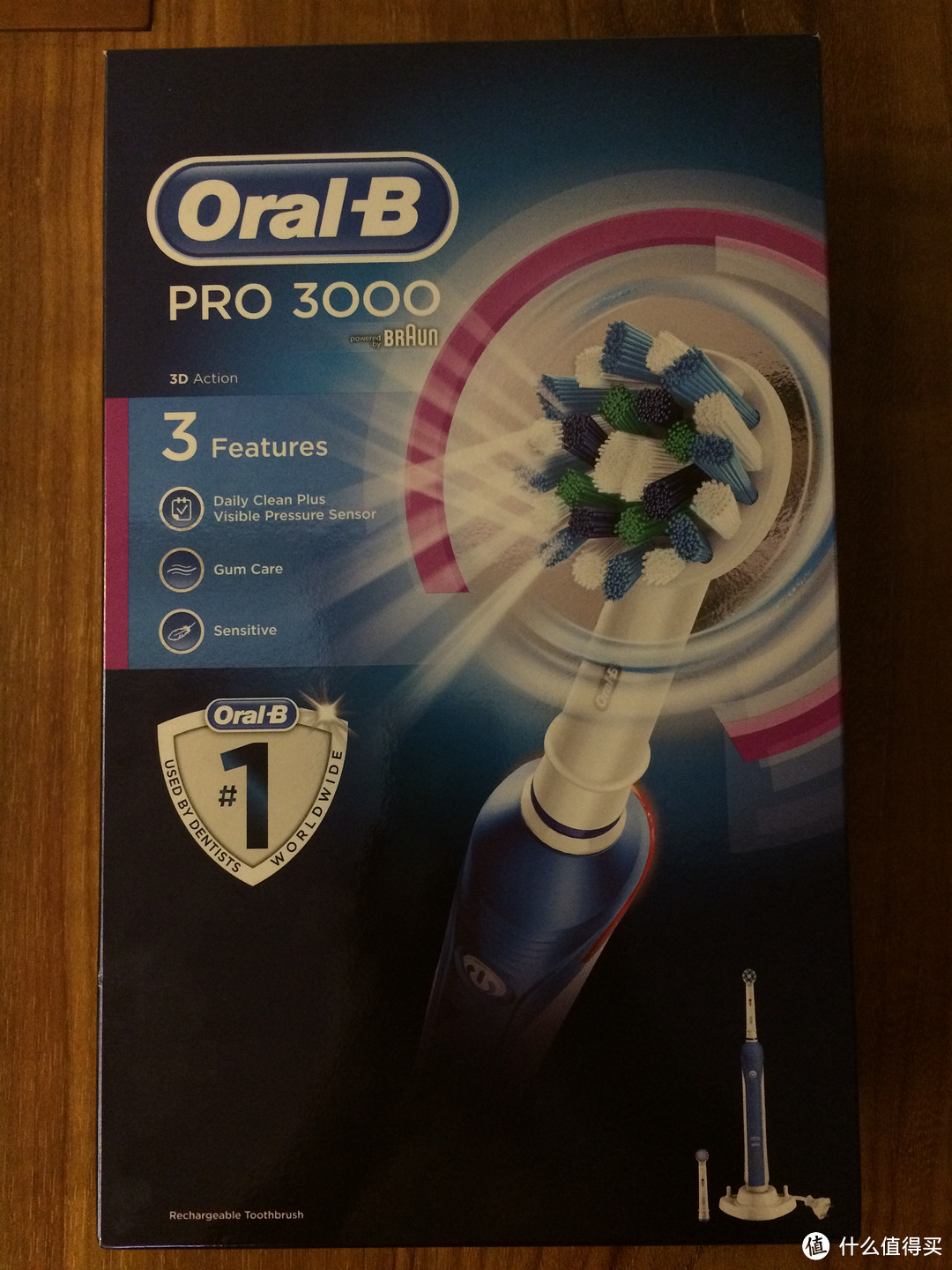 Oral-B 欧乐-B Pro 3000 电动牙刷 开箱体验