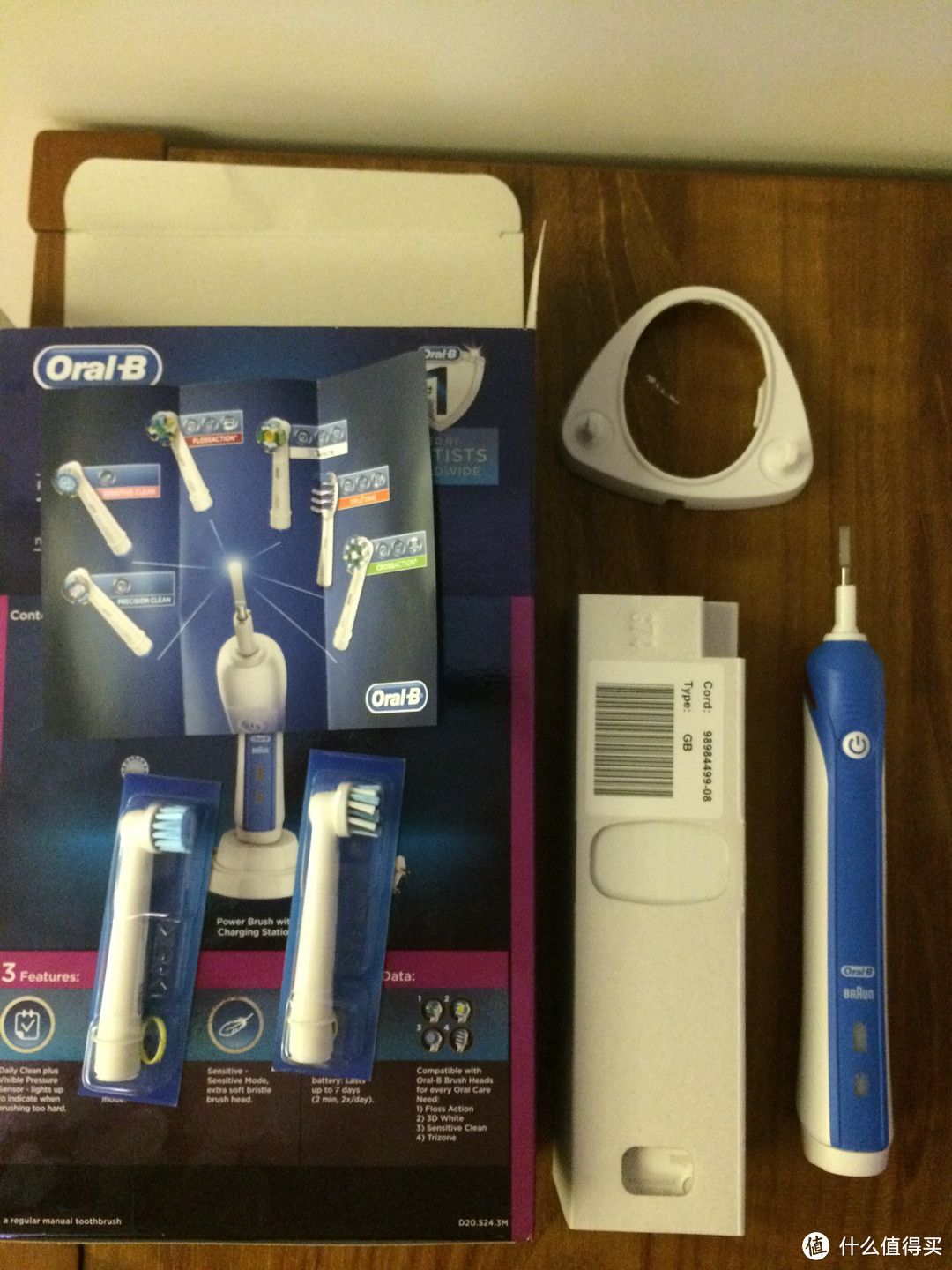 Oral-B 欧乐-B Pro 3000 电动牙刷 开箱体验