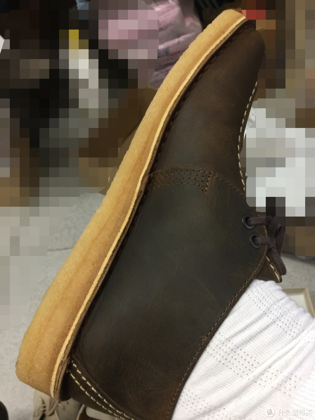 小白海淘日记第一期：剁手之路启程-其乐沙漠行者低帮皮马靴 Clarks Desert Trek Chukka Boot