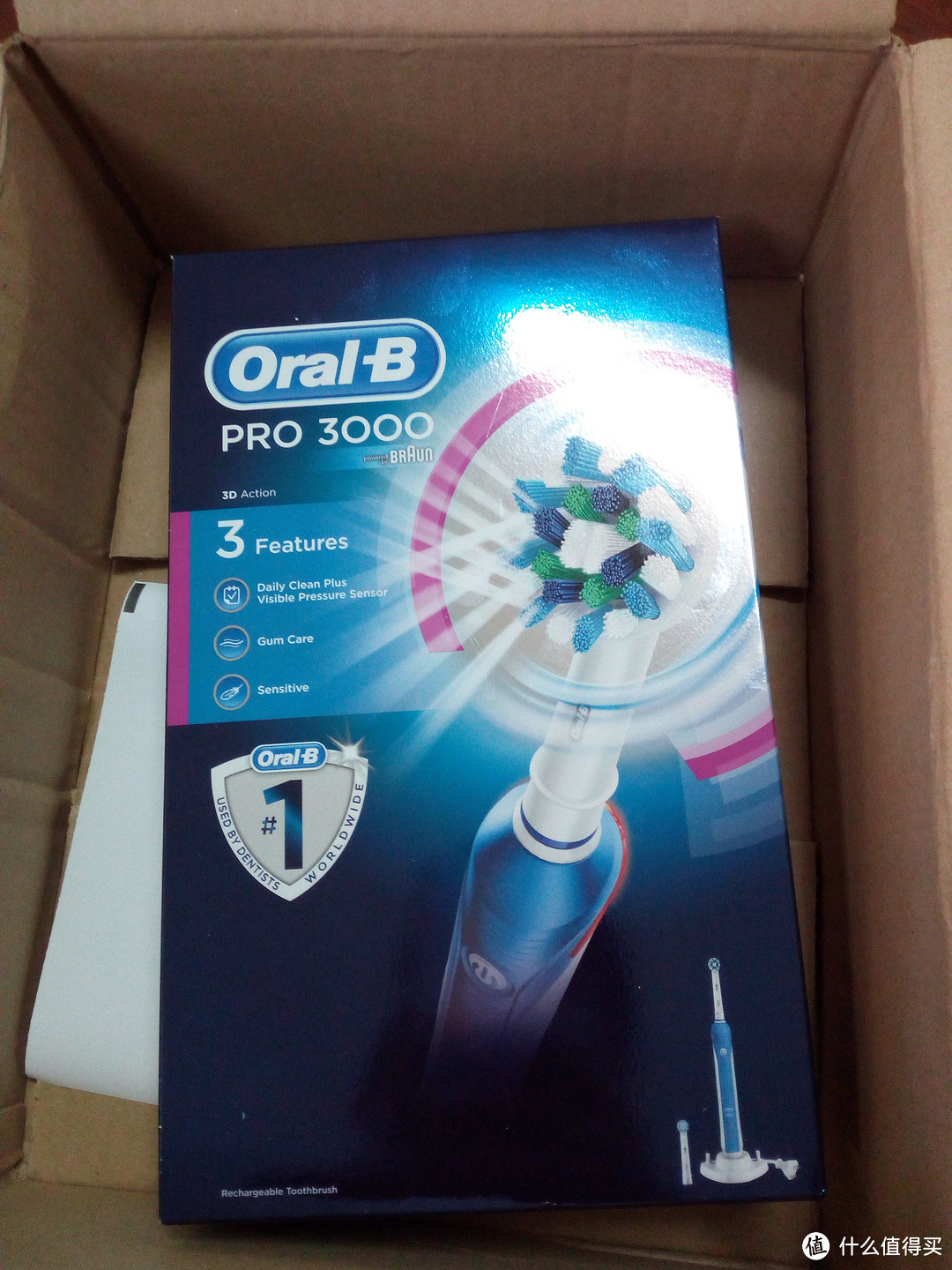 #原创新人# 英亚直邮 Oral-B 欧乐B 3000 开箱