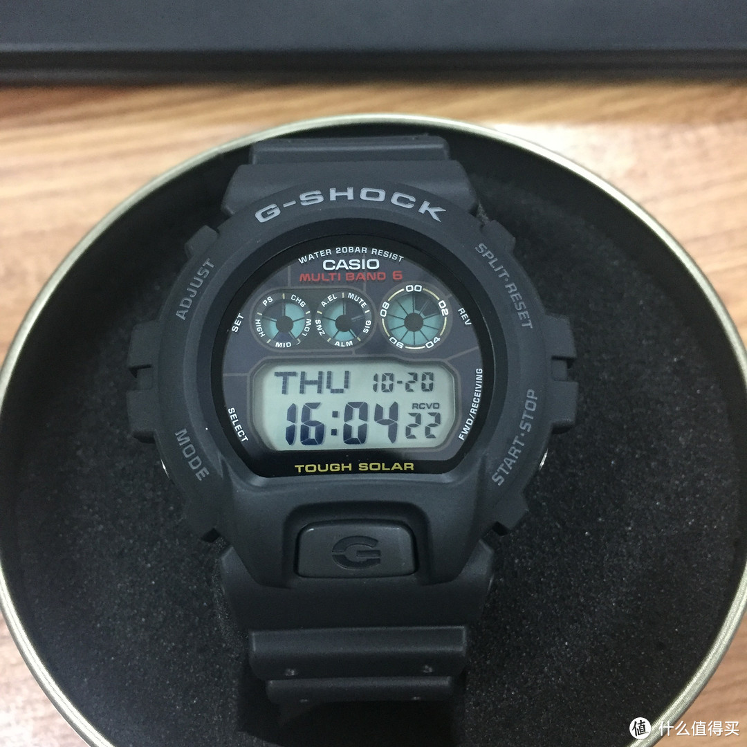 海淘 "G-Shock"经典款 三眼 Casio  GW6900-1男表