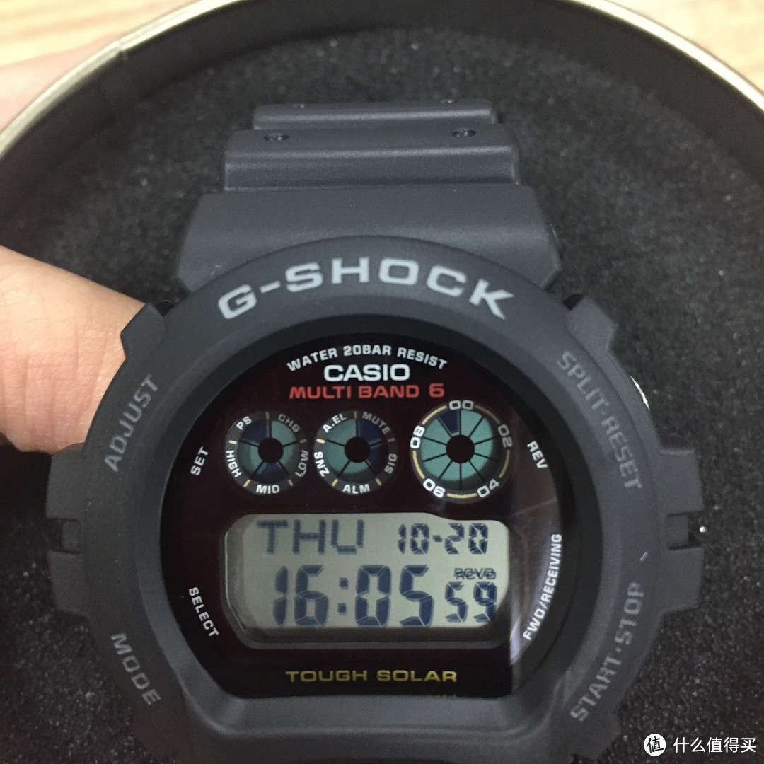 海淘 "G-Shock"经典款 三眼 Casio  GW6900-1男表