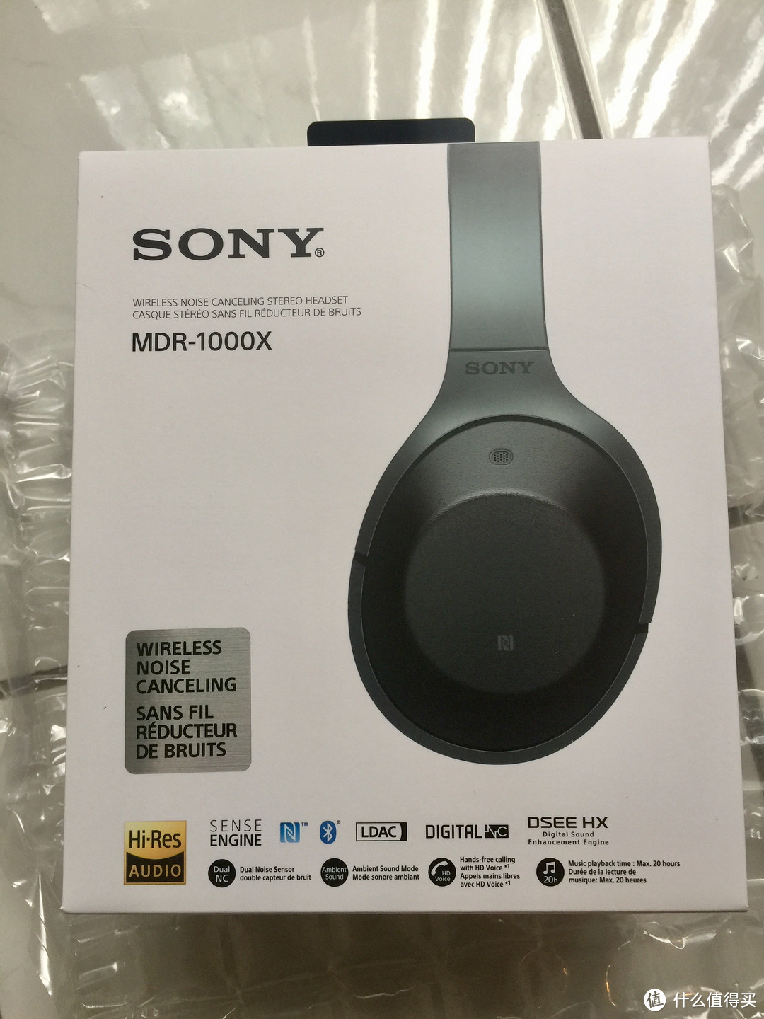 #原创新人# 集所有索尼黑白科技于一身——SONY MDR-1000X 开箱