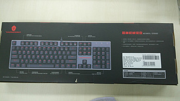 雷神 白幽灵 K75R-PBT机械键盘细节介绍(按键|做工|接口|键帽)