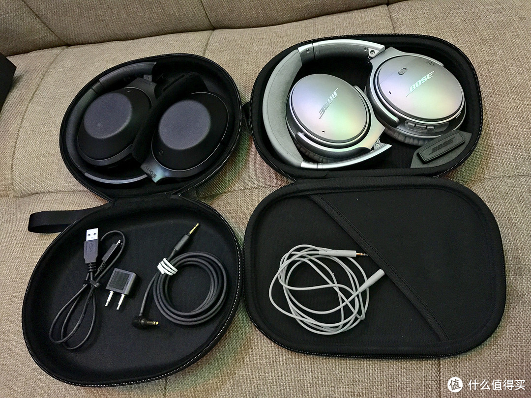 降噪NC粉 — SONY 索尼 MDR 1000X 无线降噪耳机 开箱 兼对比QC35