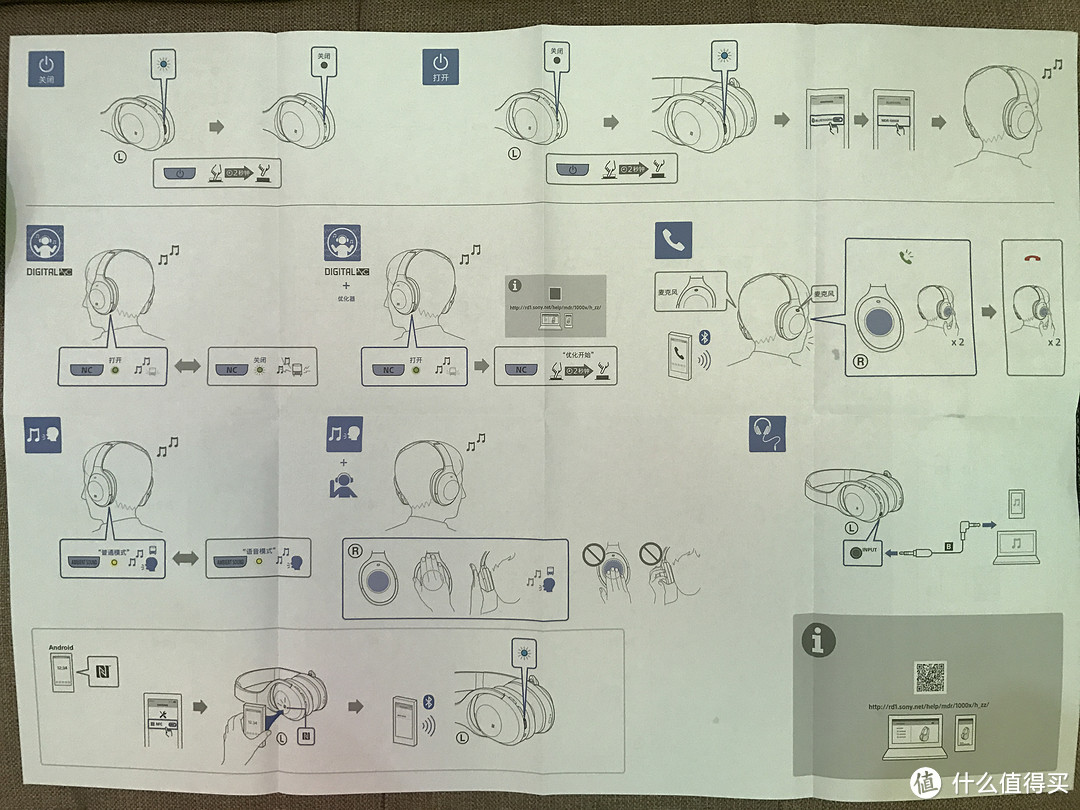 降噪NC粉 — SONY 索尼 MDR 1000X 无线降噪耳机 开箱 兼对比QC35