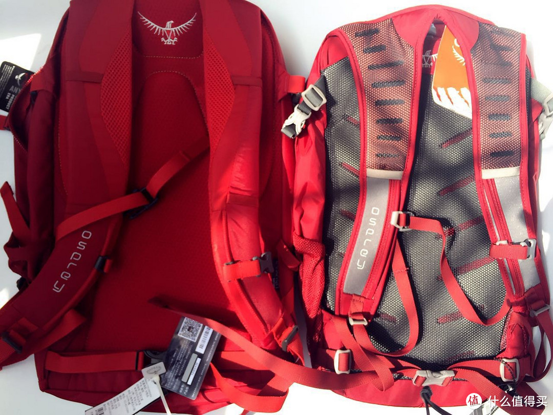 osprey Daylite 恒星&日光 双肩背包 开箱对比