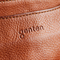 来自日本的品质简洁主义——Genten 原点 牛皮背包