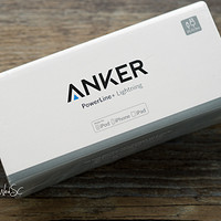 Anker PowerLine+ MFi认证苹果专用充电数据线开箱设计(logo|缝线|线束)