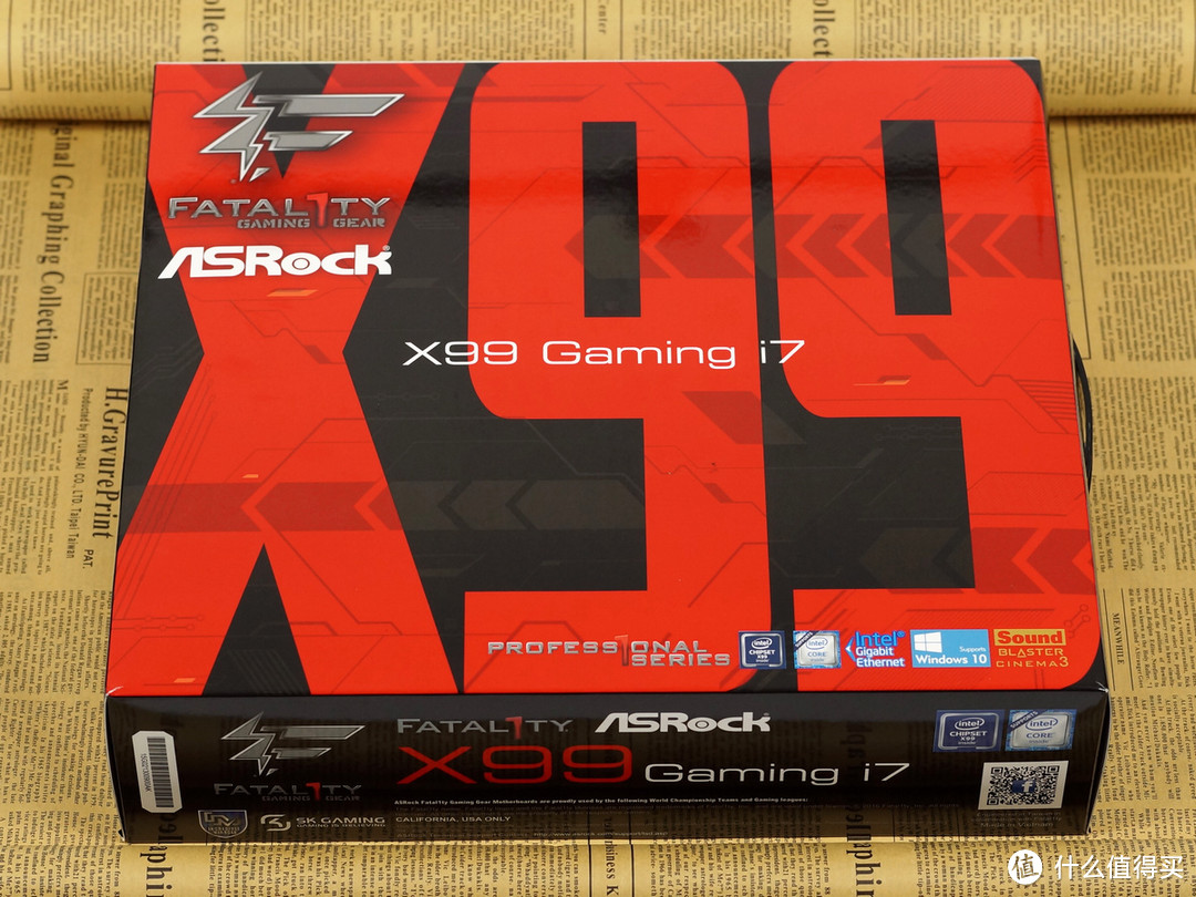 #本站首晒# ASRock 华擎 X99 Gaming i7 主板开箱晒单