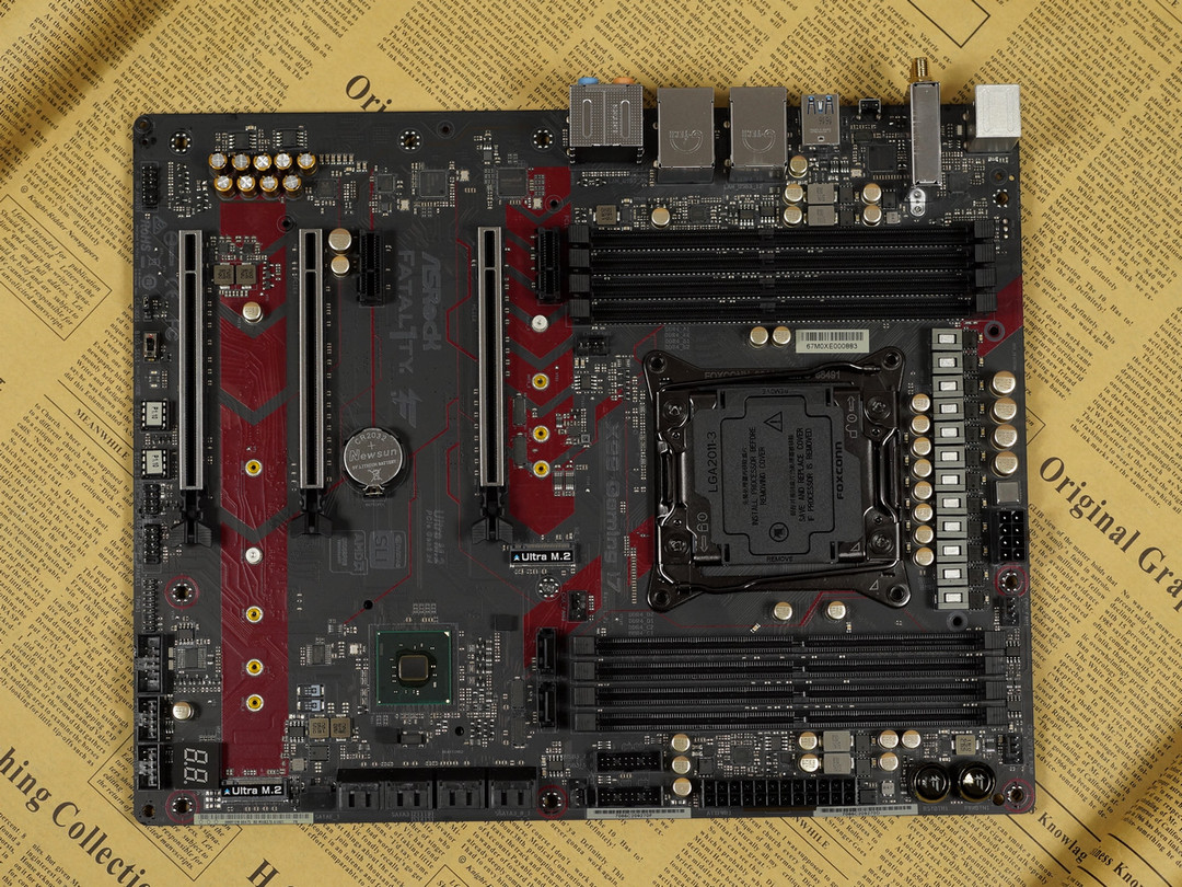 #本站首晒# ASRock 华擎 X99 Gaming i7 主板开箱晒单