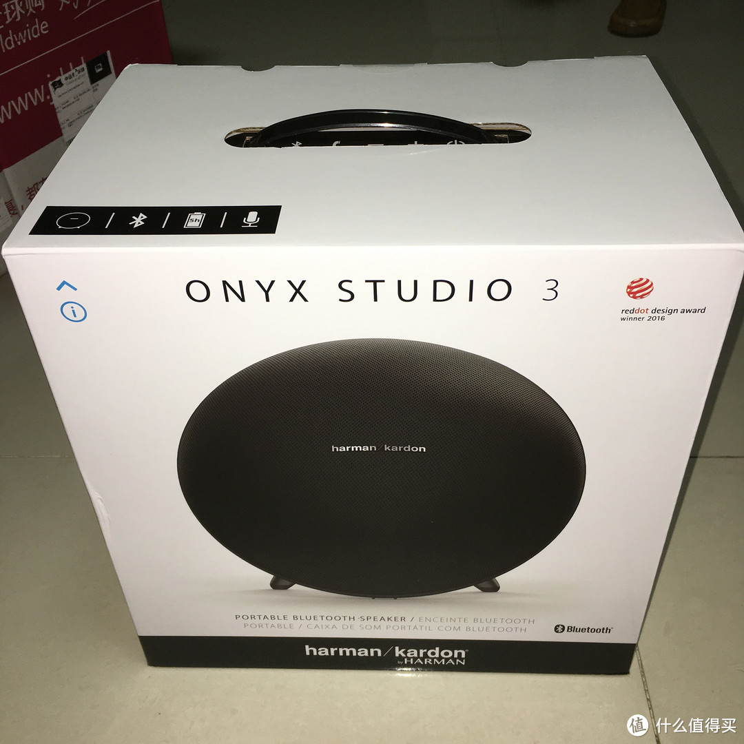 带你奔赴音乐行星：harman kardon 哈曼卡顿 Onyx Studio 3 蓝牙音箱