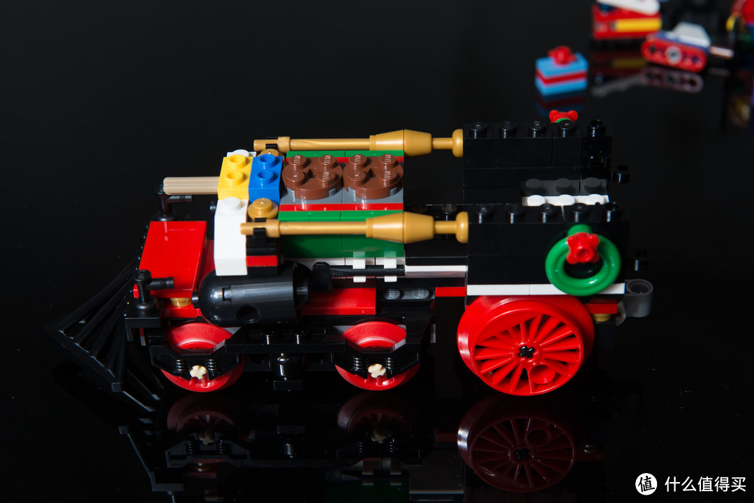 #本站首晒# Lego 乐高 Creator 冬季火车 10254 开箱