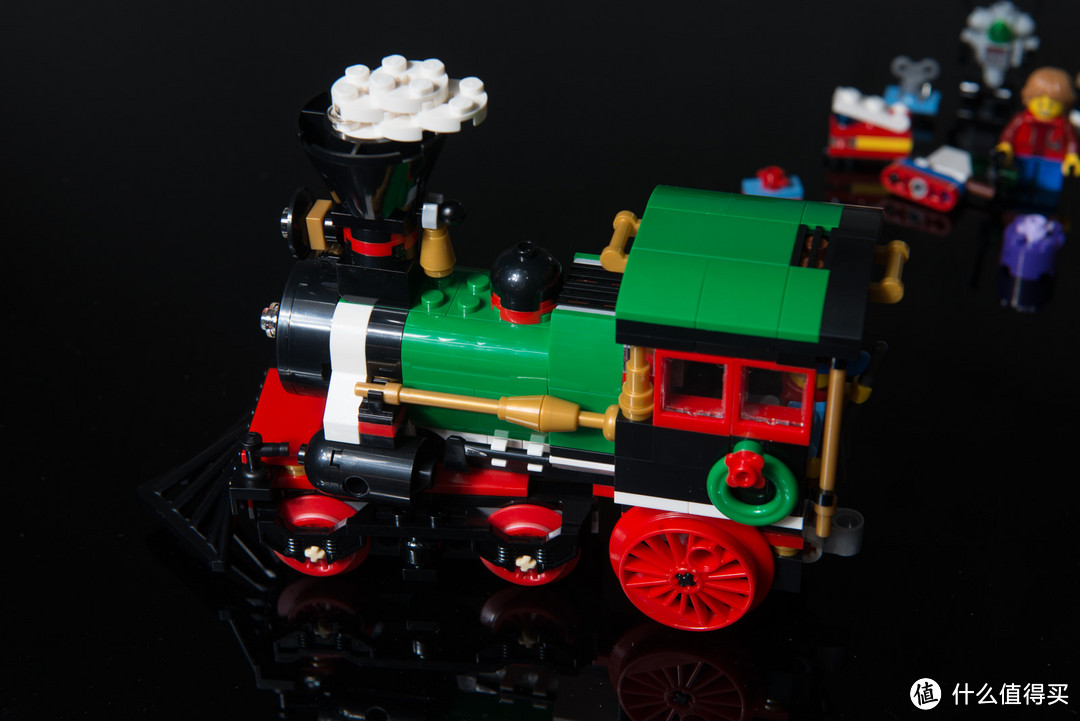 #本站首晒# Lego 乐高 Creator 冬季火车 10254 开箱