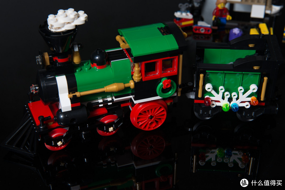 #本站首晒# Lego 乐高 Creator 冬季火车 10254 开箱