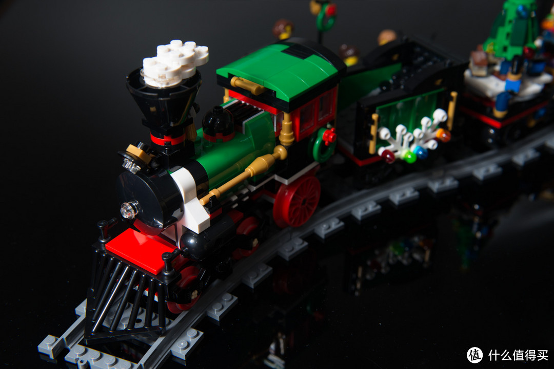 #本站首晒# Lego 乐高 Creator 冬季火车 10254 开箱