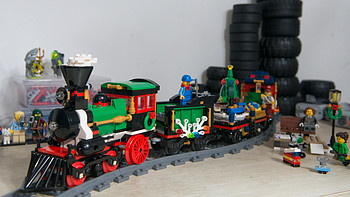 #本站首晒# Lego 乐高 Creator 冬季火车 10254 开箱
