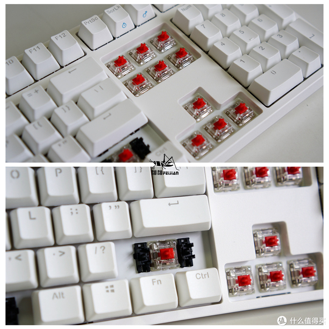 IKBC  F-108时光机 cherry RGB 红轴首发 开箱简评