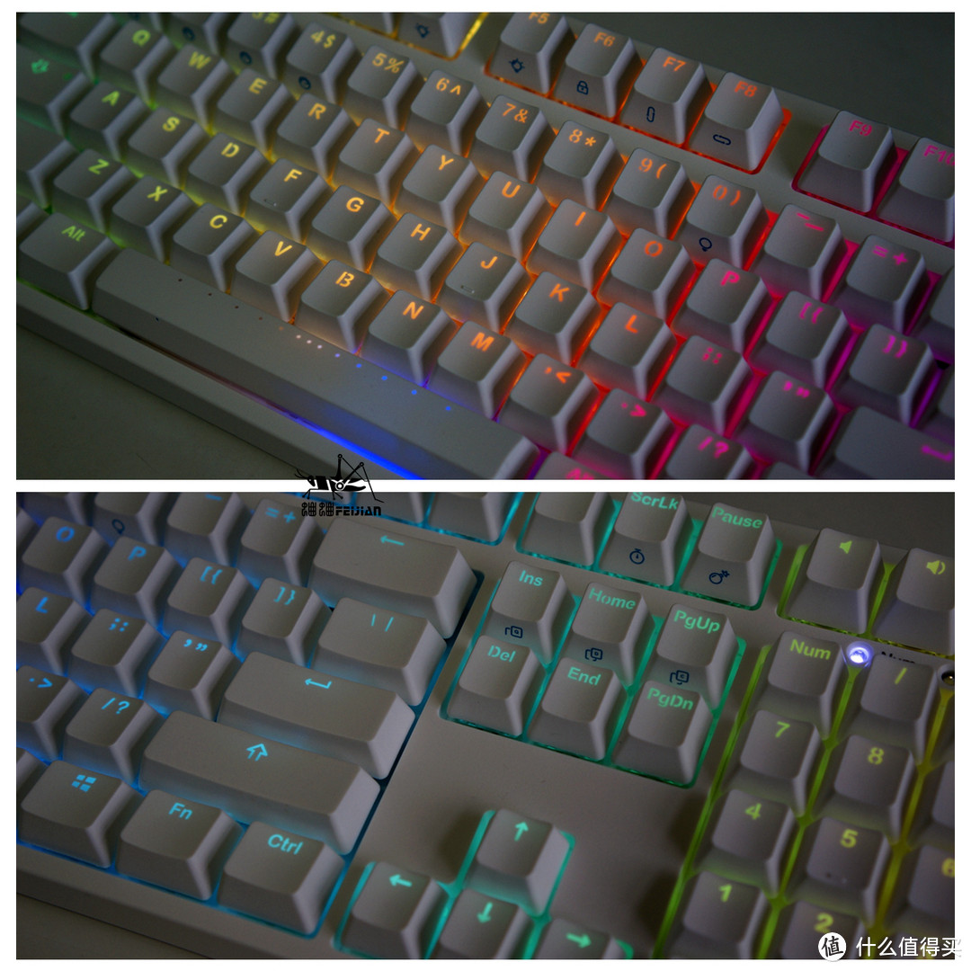 IKBC  F-108时光机 cherry RGB 红轴首发 开箱简评