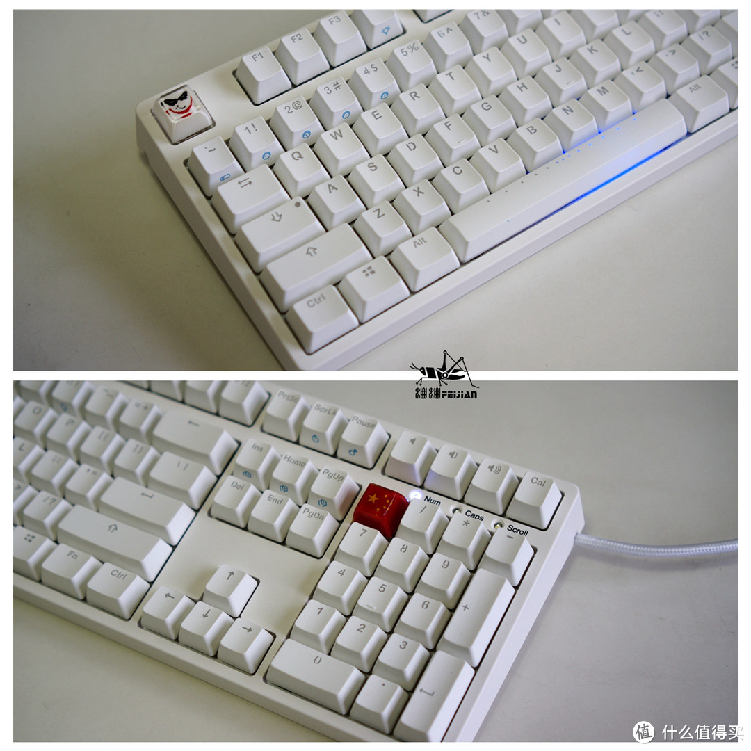 IKBC  F-108时光机 cherry RGB 红轴首发 开箱简评