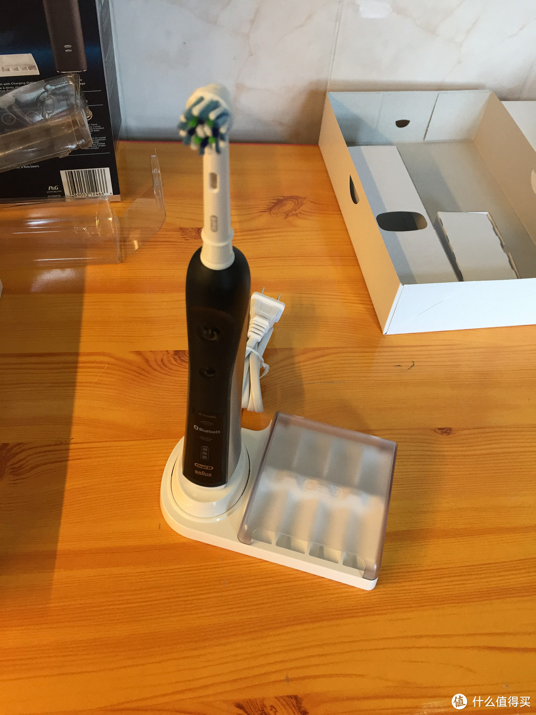 #原创新人# 美亚海淘开箱：直邮Oral-B Pro7000电动牙刷