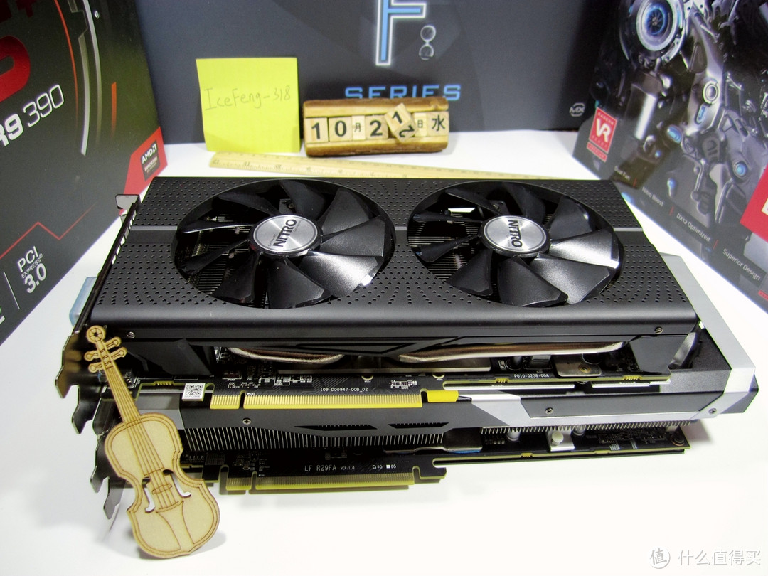 Sapphire 蓝宝石 RX 480 oc、DATALAND 迪兰 R9 390 和 RX 470xs 显卡对比