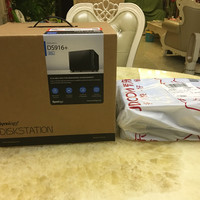 群晖 DS916+ 四盘位 NAS网络存储服务器外观展示(盘位|风扇|网线口|出风口)