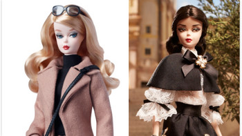 Silkstone Barbie晒单 篇一：#本站首晒#Classic Camel Coat&Dulcissima Silkstone Barbie 娃娃开盒鉴赏
